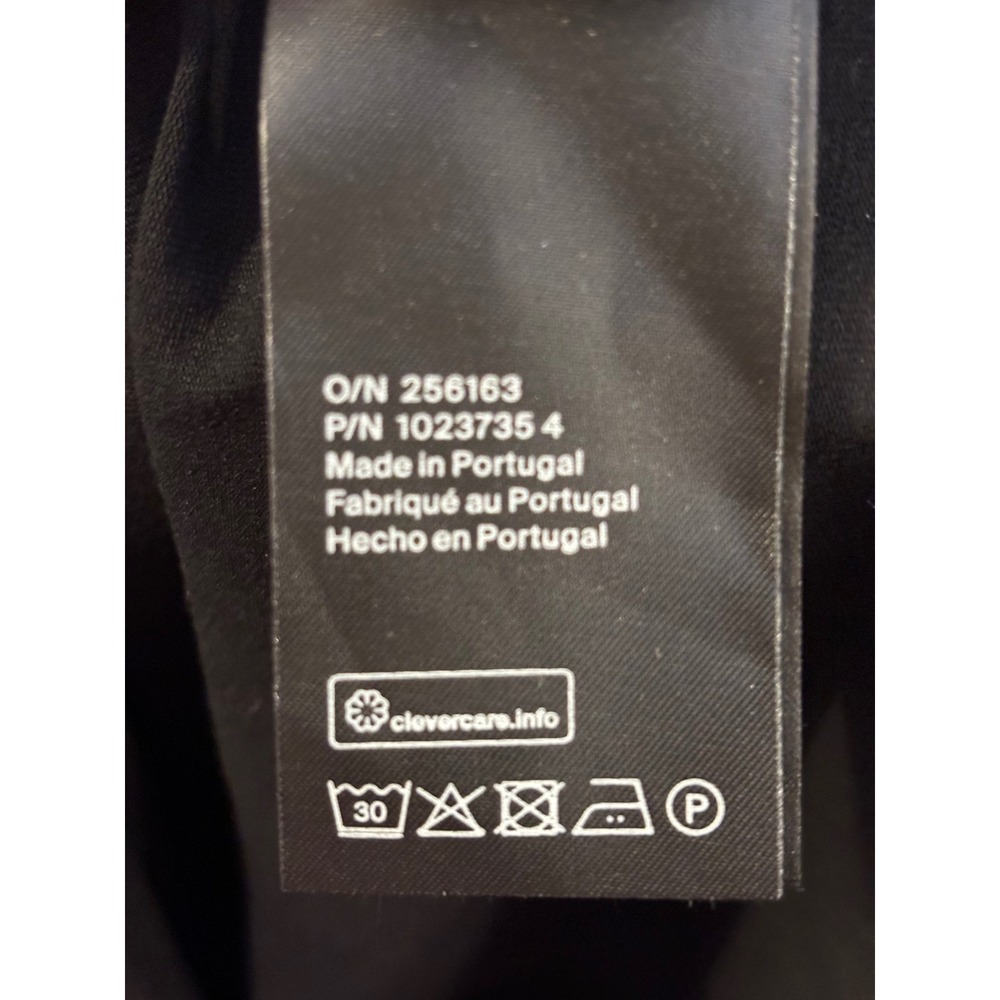 COS Black Long Sleeve Midi Dress XS Keyhole - Picture 4 of 6